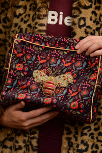 Autumn Bee Large Pouch